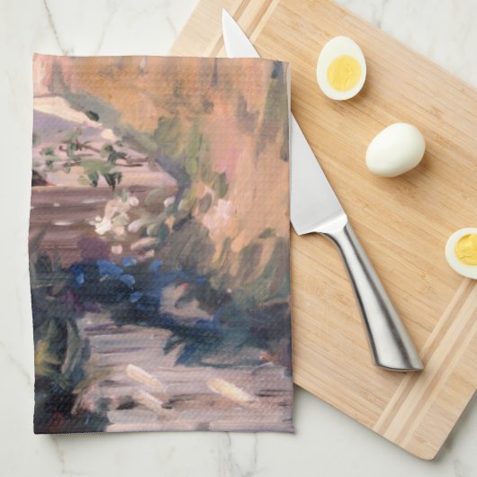 Linge De Cuisine Voie côtière (Quart Plié)