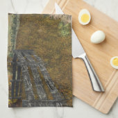 Linge De Cuisine Voie de campagne à l'automne (Quart Plié)