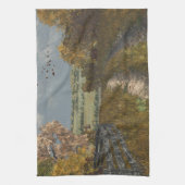 Linge De Cuisine Voie de campagne à l'automne (Vertical)