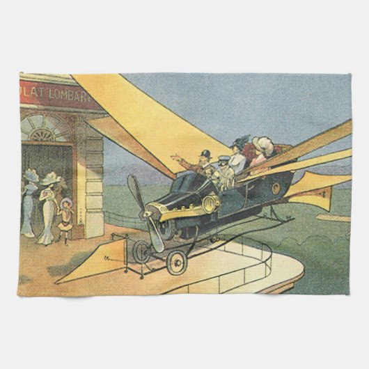 Linge De Cuisine Voitures cabriolet Steampunk de science-fiction vi (Horizontal)