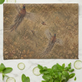 Linge De Cuisine Vol de faisan d'automne (Plié)
