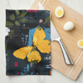 Linge De Cuisine Vol de papillon abstrait vibrant (2) (Quart Plié)