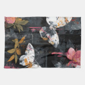 Linge De Cuisine Vol de Papillon Abstrait Vibrant (3) (Horizontal)