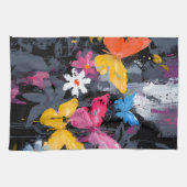 Linge De Cuisine Vol de Papillon Abstrait Vibrant (5) (Horizontal)