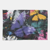 Linge De Cuisine Vol de Papillon Abstrait Vibrant (7) (Horizontal)