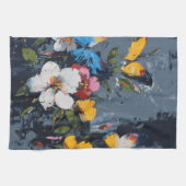Linge De Cuisine Vol de Papillon Abstrait Vibrant (9) (Horizontal)