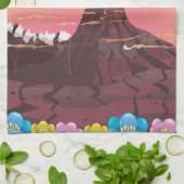 Linge De Cuisine Volcan (Plié)