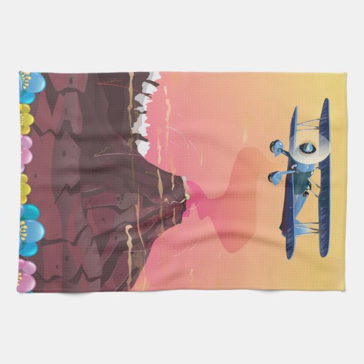 Linge De Cuisine Volcan (Horizontal)