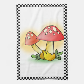 Linge De Cuisine Voler Amanita Muscaria Champignons Personnalisé