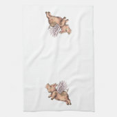 Linge De Cuisine Voler des porcs (Vertical)