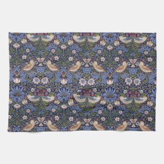 Linge De Cuisine Voleur de fraise dans le bleu
