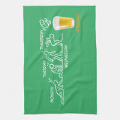 Linge De Cuisine Volution de la bière (Vertical)