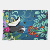 Linge De Cuisine Voodland Skunk (Horizontal)