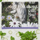 Linge De Cuisine Vos anges sont toujours avec vous Floral Flower (Plié)