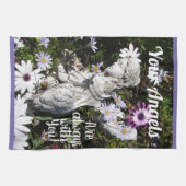 Linge De Cuisine Vos anges sont toujours avec vous Floral Flower (Horizontal)