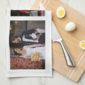 Linge De Cuisine Vos photos sur un (Quart Plié)