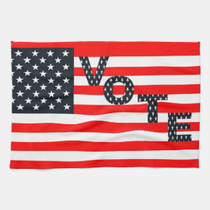 Linge De Cuisine Vote américain