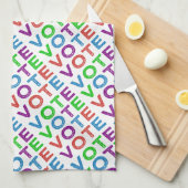 Linge De Cuisine VOTE en multicolore (Quart Plié)