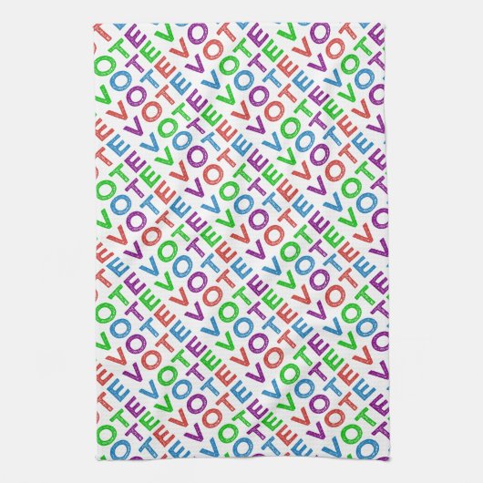 Linge De Cuisine VOTE en multicolore (Vertical)