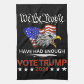 Linge De Cuisine VOTE Pro-Républicain TRUMP 2024 Nous le peuple avo (Vertical)