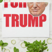 Linge De Cuisine Voter pour Trump (Plié)