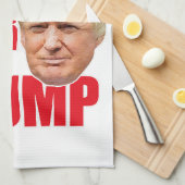 Linge De Cuisine Voter pour Trump (Quart Plié)
