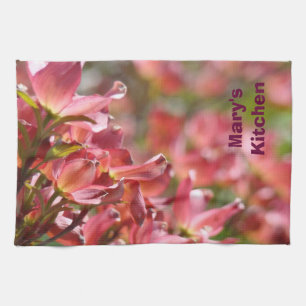 Linge De Cuisine Votre cuisine Nom Fleurs de cornouiller rose Flora