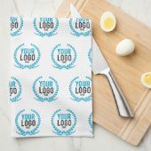 Linge De Cuisine Votre image faite sur commande du logo | partout (Quart Plié)