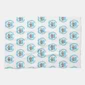 Linge De Cuisine Votre image faite sur commande du logo | partout (Horizontal)