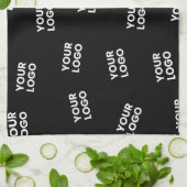 Linge De Cuisine Votre image, logo d'entreprise ou tout autre desig (Plié)