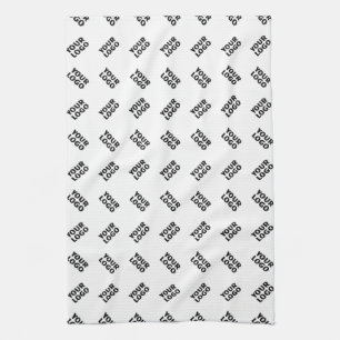 Linge De Cuisine Votre logo   Motif répété de substitution simple