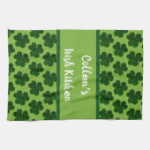 Linge De Cuisine Votre nom Irish Kitchen St Patrick's Day (Horizontal)