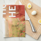 Linge De Cuisine Votre photo ici (Quart Plié)