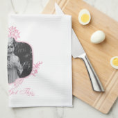 Linge De Cuisine Vous avez ceci - Le Lotus Blanc (Quart Plié)