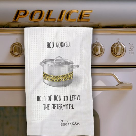 Linge De Cuisine Vous avez cuisiné Funny Personnalisé