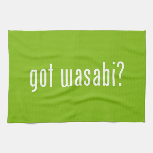 Linge De Cuisine vous avez wasabi ? (Horizontal)