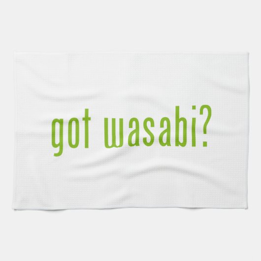 Linge De Cuisine vous avez wasabi ? (Horizontal)