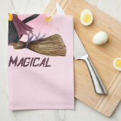 Linge De Cuisine Vous Êtes Magique Chat De Sorcière (Quart Plié)