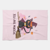 Linge De Cuisine Vous Êtes Magique Chat De Sorcière (Horizontal)