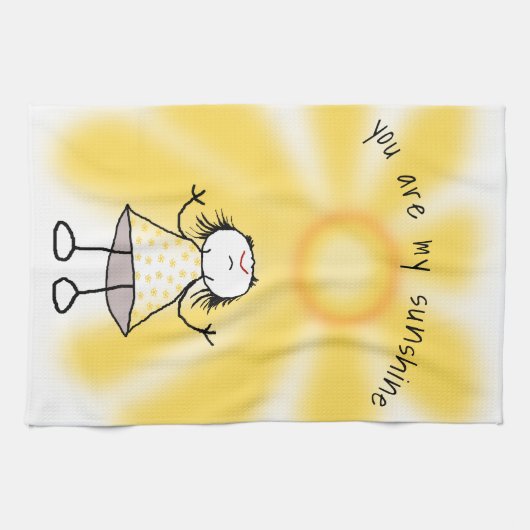 Linge De Cuisine Vous Êtes Mon Soleil - (Horizontal)