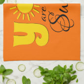 Linge De Cuisine Vous êtes mon soleil (Plié)