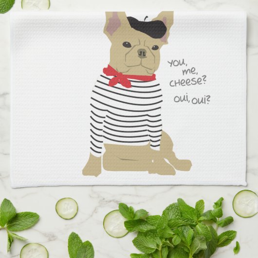 Linge De Cuisine Vous, je, fromage ? (Plié)