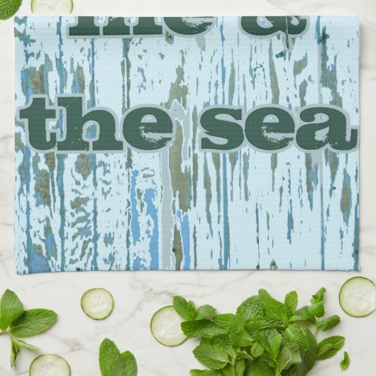 Linge De Cuisine Vous moi et la mer (Plié)