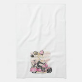 Linge De Cuisine Vous Rock Mon Monde | Sublimation de motocyclette  (Vertical)