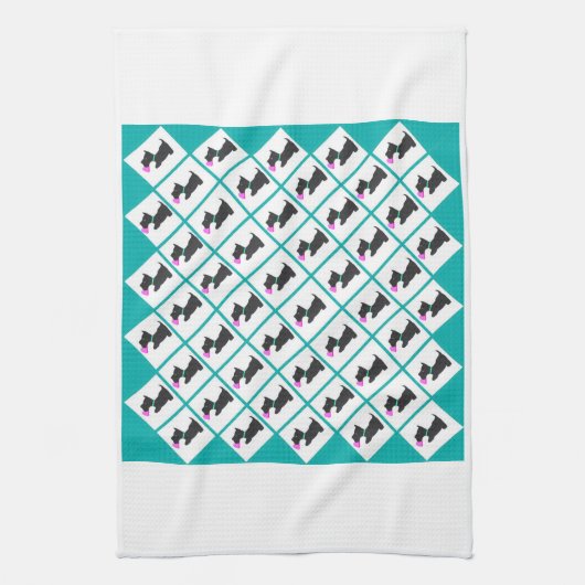 LINGE DE CUISINE VOUS VOYEZ LE COEUR (Vertical)