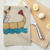 Linge De Cuisine Voyage À L'Après-Vie (Quart Plié)