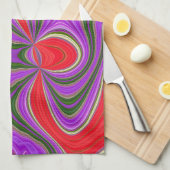 Linge De Cuisine Voyage coloré (Quart Plié)