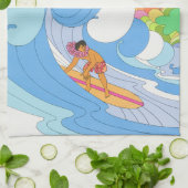 Linge De Cuisine Voyage Hawaii Vintage (Plié)