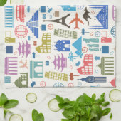 Linge De Cuisine voyage mondial (Plié)