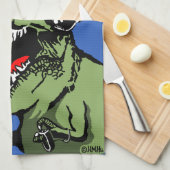 Linge De Cuisine VR T-rex (Quart Plié)